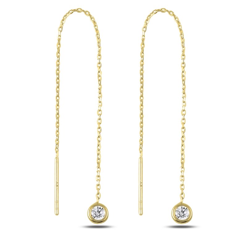 CZ%20Threader%20Earrings%20Gold%20Plated