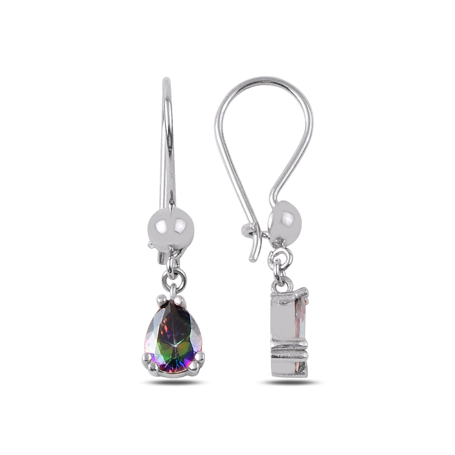 Mystic%20CZ%20Teardrop%20Dangle%20Earrings-Rodyum%20kaplama