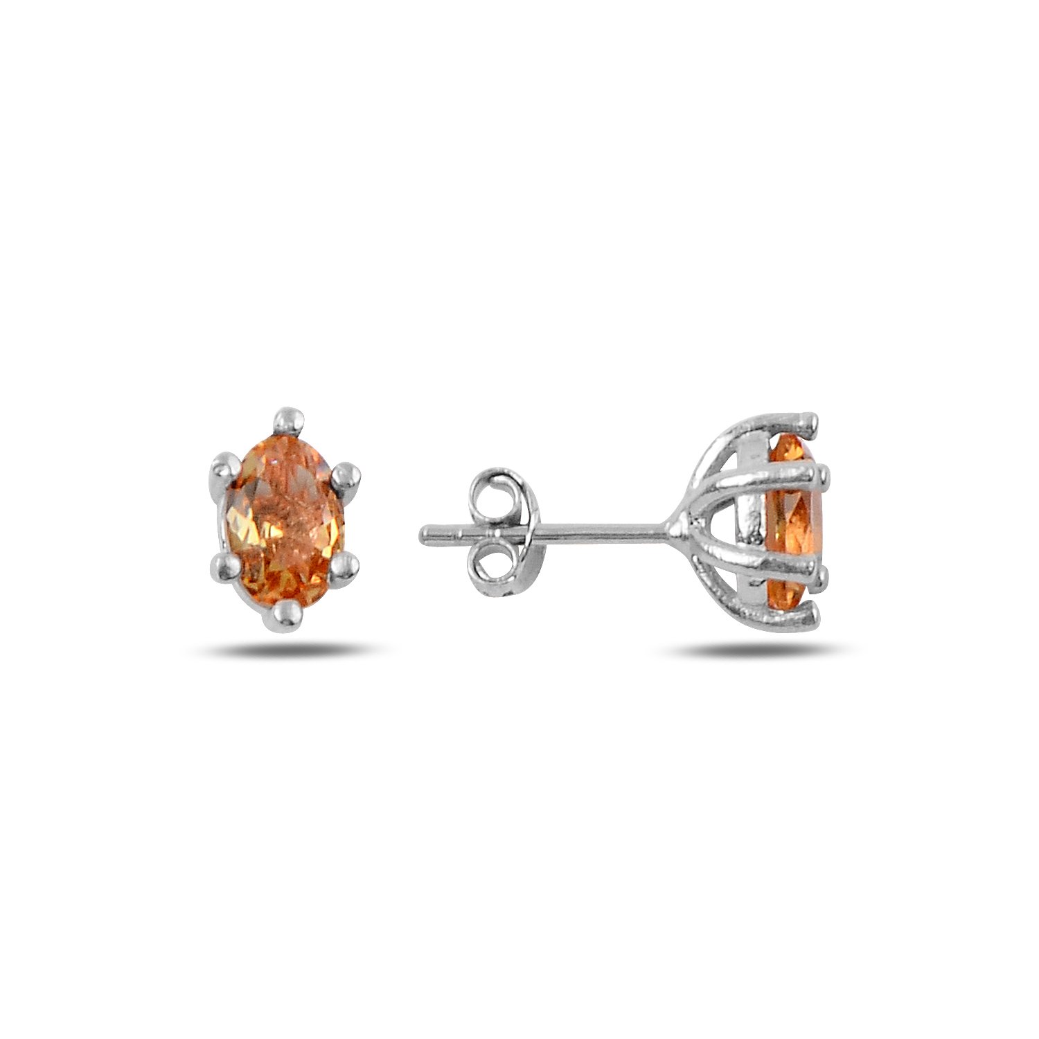 Solitaire%20Oval%20Zultanite%20Stud%20Earrings-Rodyum%20kaplama