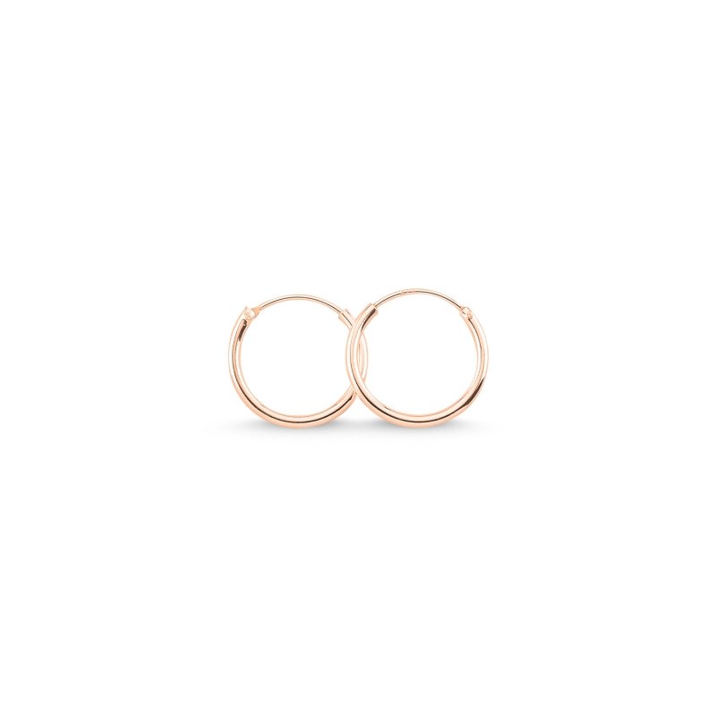 14mm%20Plain%20Hoop%20Earrings