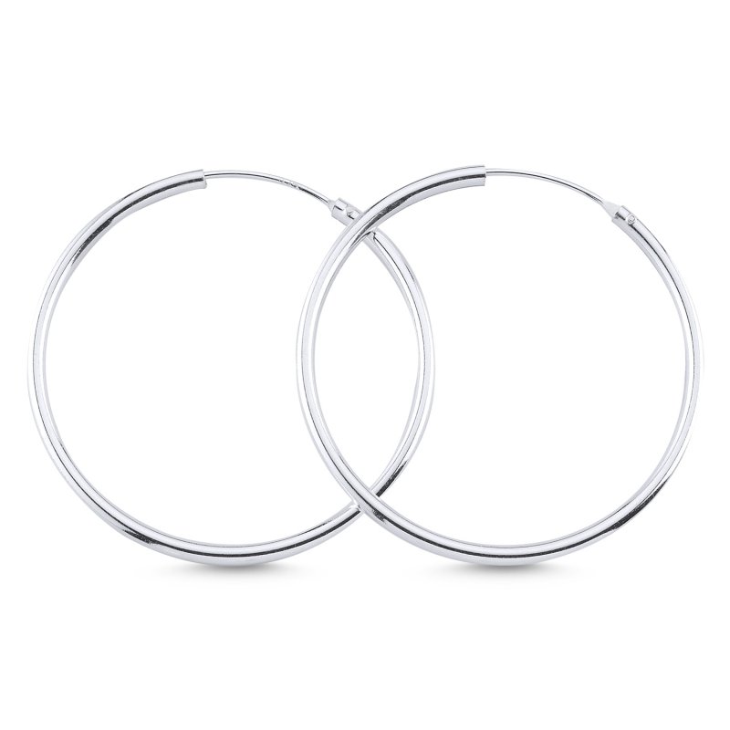 30mm%20Plain%20Hoop%20Earrings