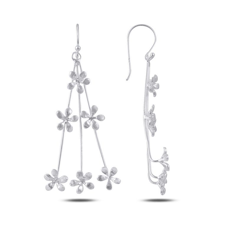 Dangle%20Brushed%20Flower%20Earrings