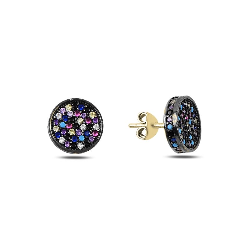 3D%20Round%20Mix%20CZ%20Stud%20Earrings