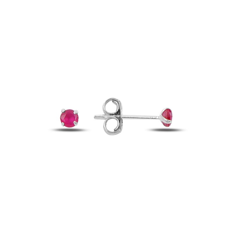 3mm%20Round%20Solitaire%20CZ%20Stud%20Earrings