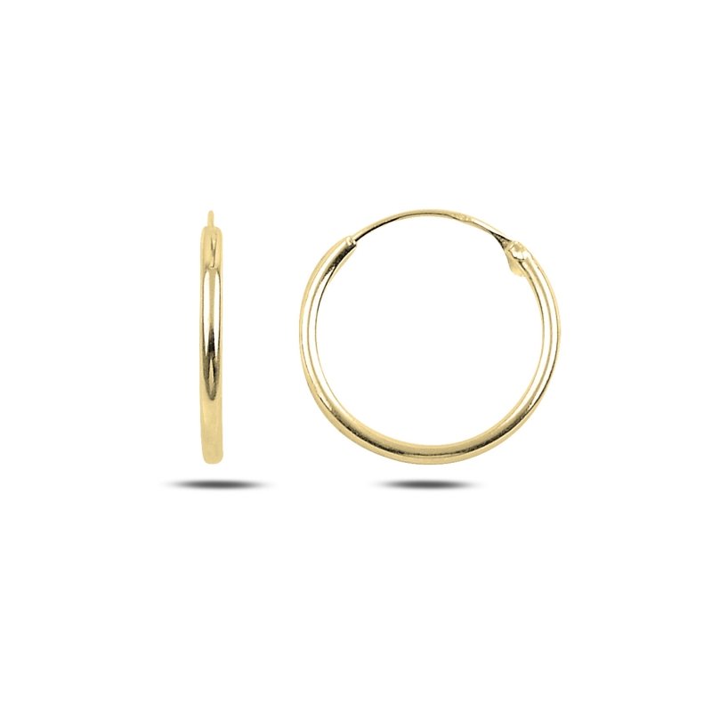 18mm%20Plain%20Hoop%20Earrings%20Gold%20Plated