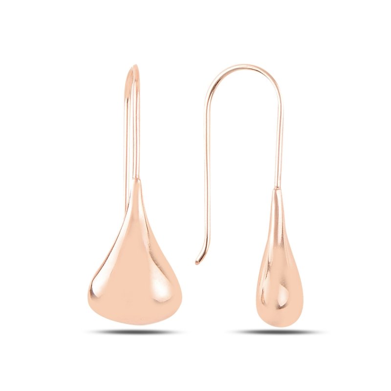 Drop%20Stoneless%20Earrings%20Rose%20Gold%20Plated