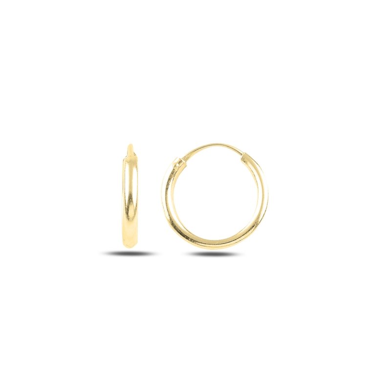 16mm%20Plain%20Hoop%20Earrings%20Gold%20Plated