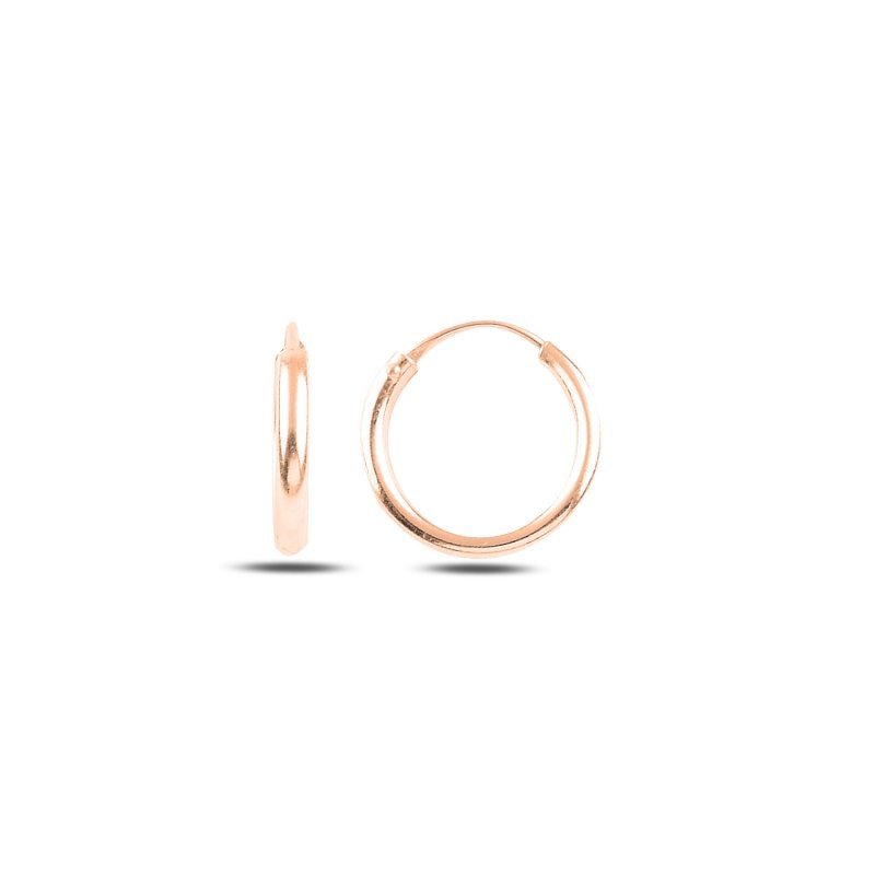 16mm%20Plain%20Hoop%20Earrings%20Rose%20Gold%20Plated