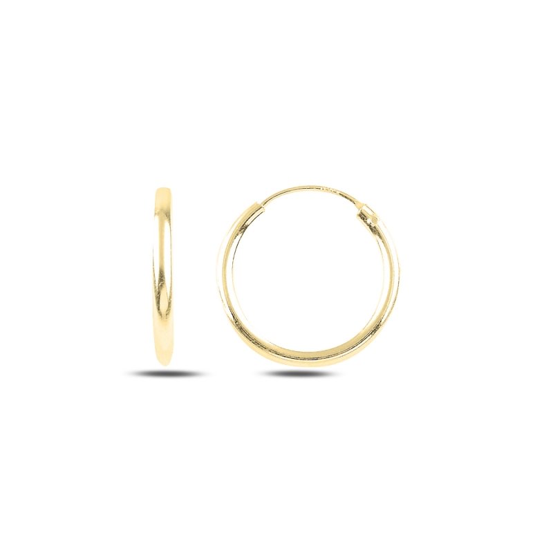 18mm%20Plain%20Hoop%20Earrings%20Gold%20Plated