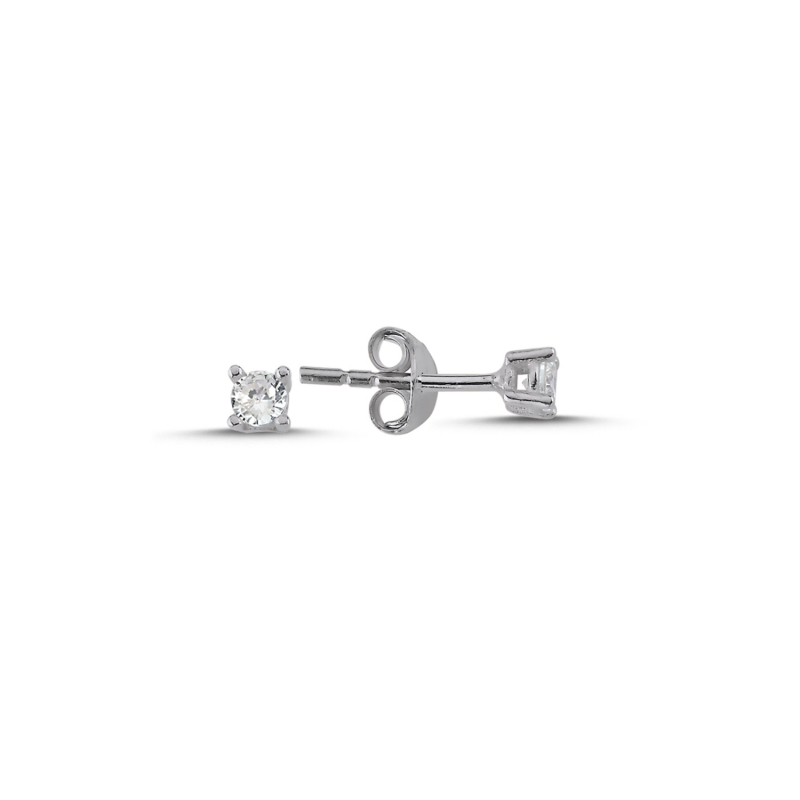 3mm%20CZ%20Solitaire%20Stud%20Earrings