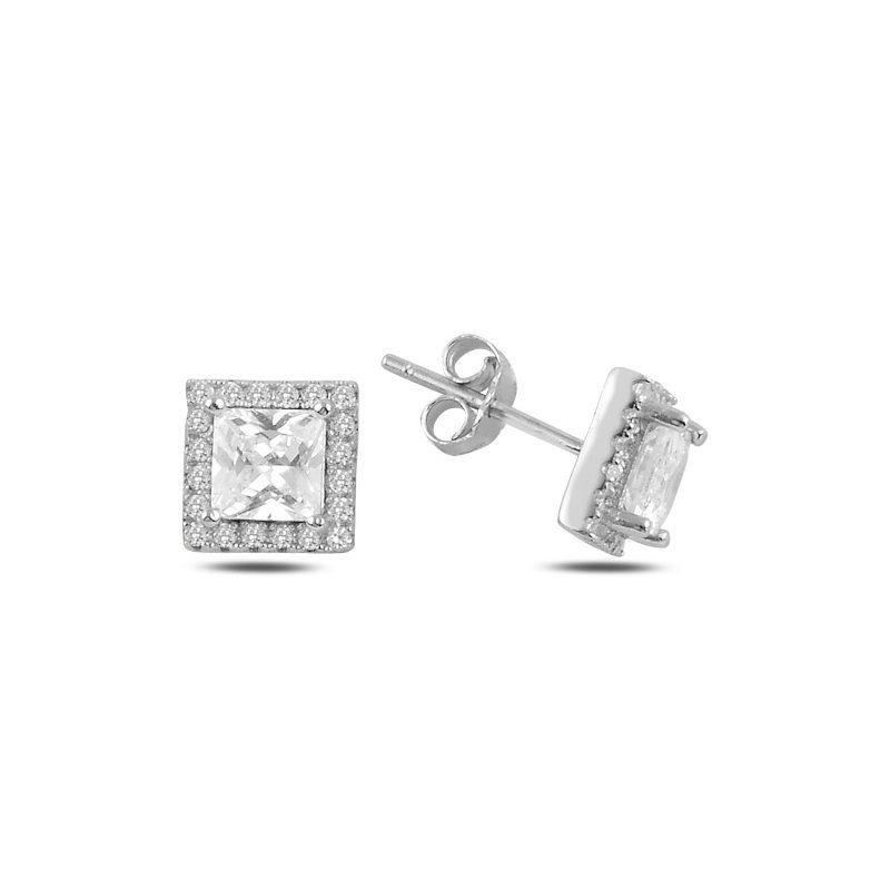 Square%20CZ%20Solitaire%20Stud%20Earrings