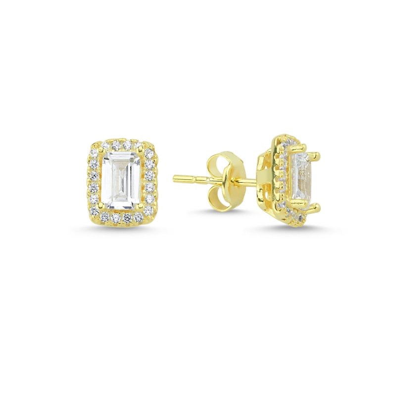 Baguette%20CZ%20Solitaire%20Halo%20Stud%20Earrings