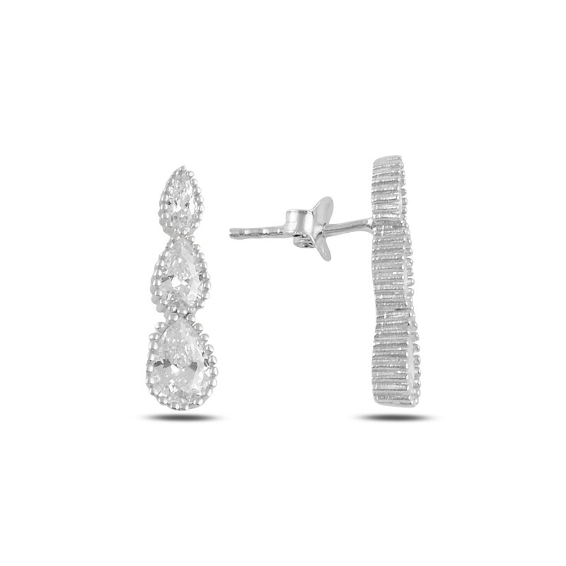 Trickle%20Teardrop%20CZ%20Stud%20Earrings