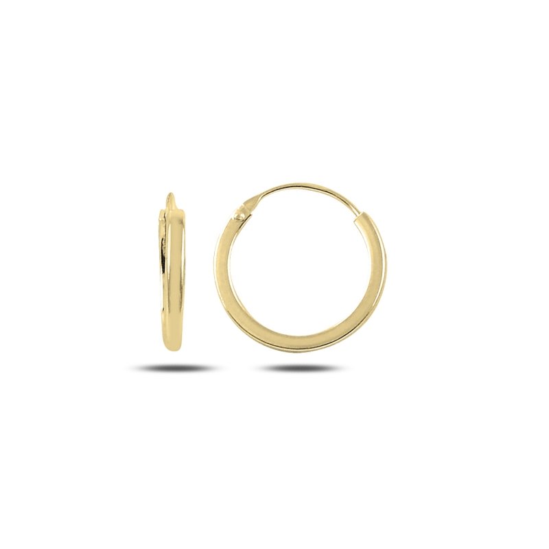 16mm%20Plain%20Hoop%20Earrings%20Gold%20Plated