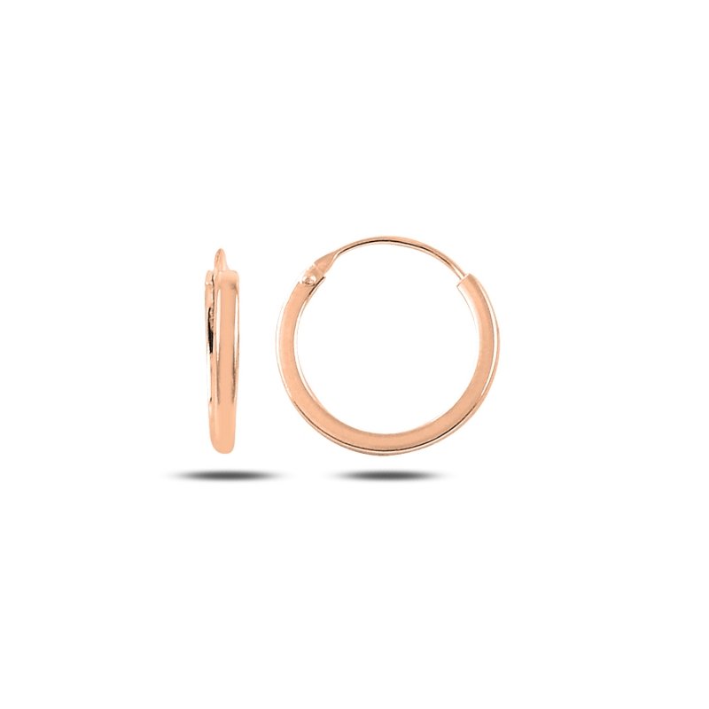 16mm%20Plain%20Hoop%20Earrings%20Rose%20Gold%20Plated