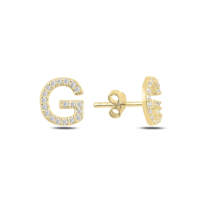 -G-%20Initial%20Stud%20Earrings-Altın%20kaplama