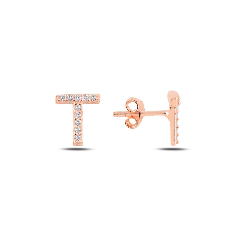 -T-%20Initial%20Stud%20Earrings-Rose%20kaplama