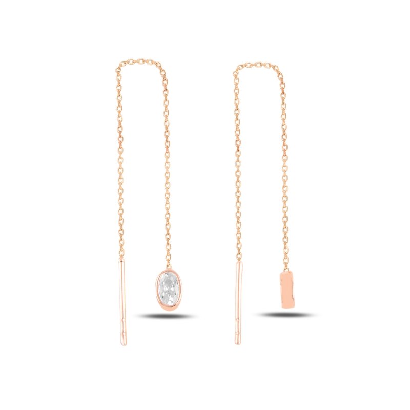 Oval%20CZ%20Threader%20Earrings