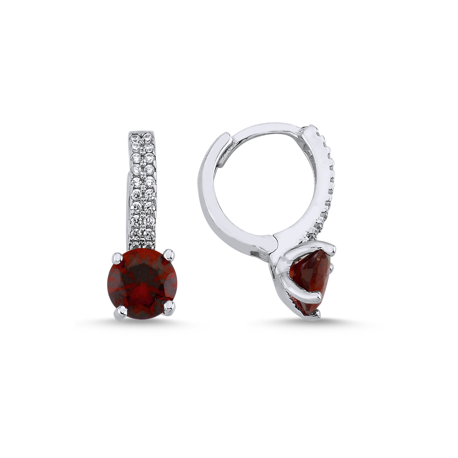 Solitaire%20CZ%20Huggie%20Hoop%20Earrings