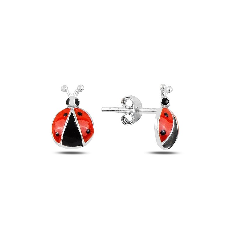 Ladybug%20Enamel%20Stud%20Earrings