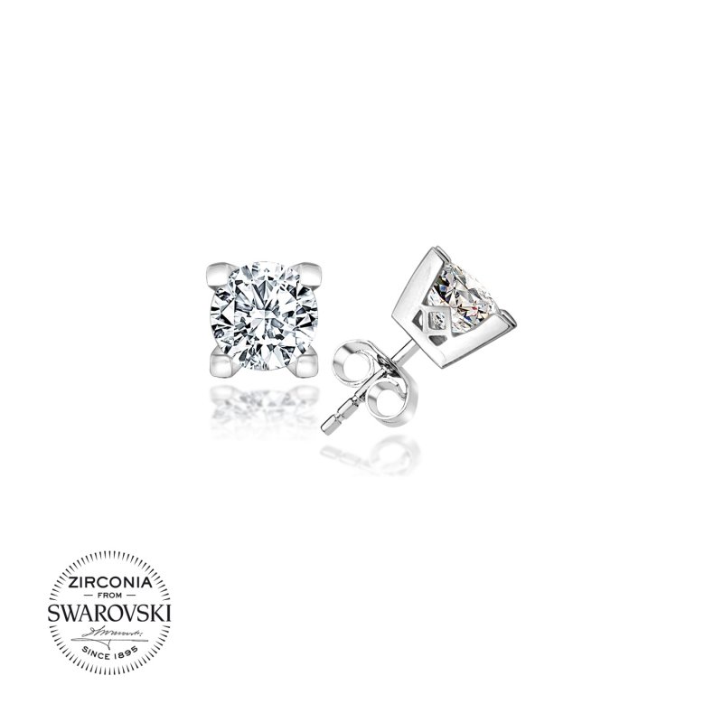 Swarovski%20Zirconia%20Solitaire%20Stud%20Earrings