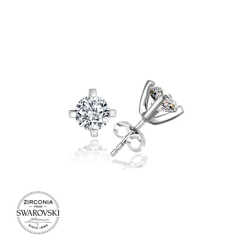 Swarovski%20Zirconia%20Solitaire%20Stud%20Earrings