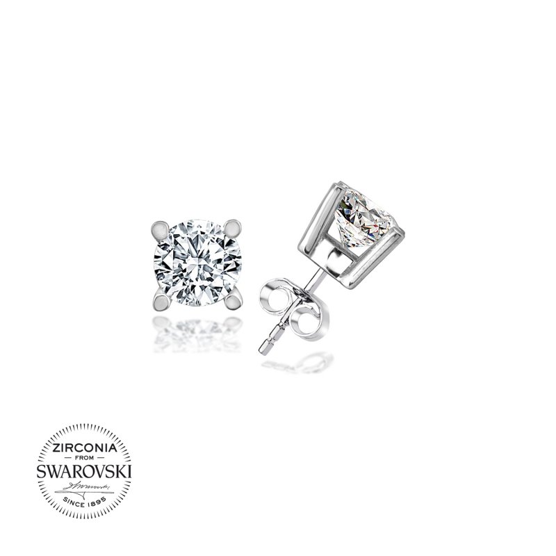 Swarovski%20Zirconia%20Solitaire%20Stud%20Earrings