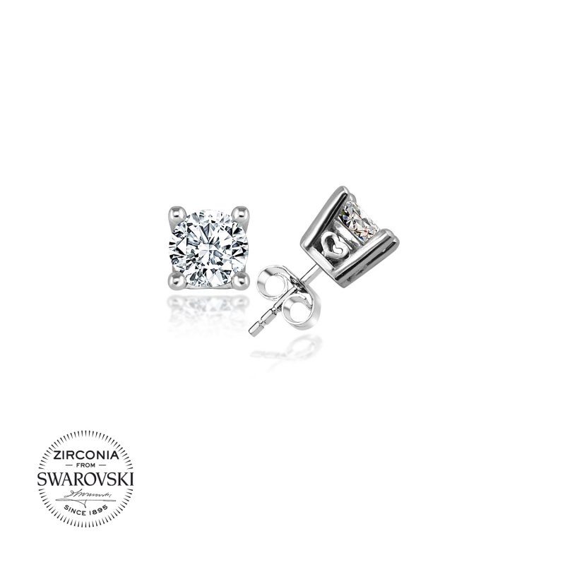 Swarovski%20Zirconia%20Solitaire%20Stud%20Earrings