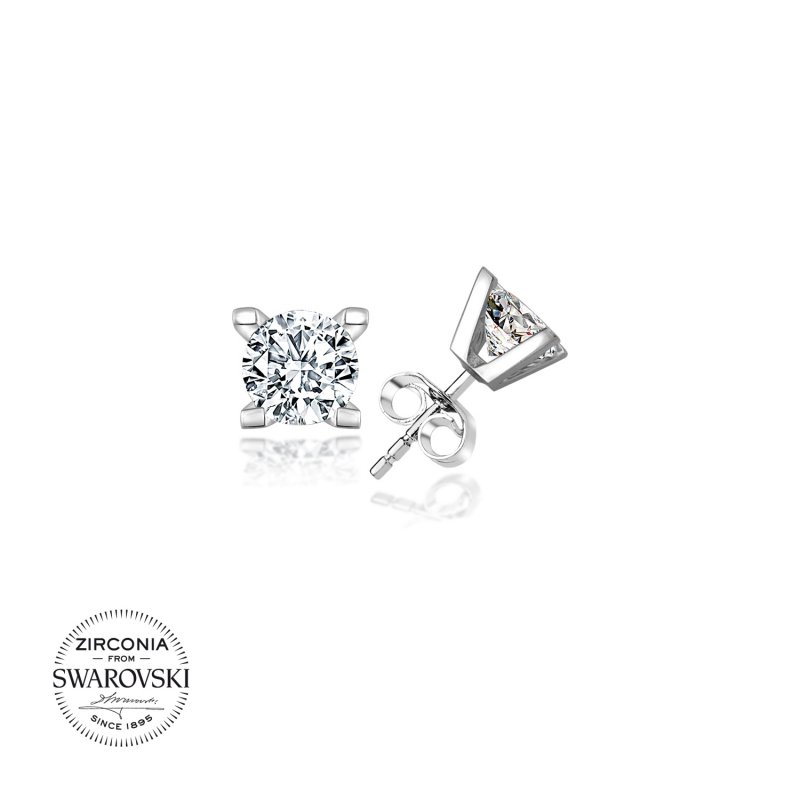 Swarovski%20Zirconia%20Solitaire%20Stud%20Earrings