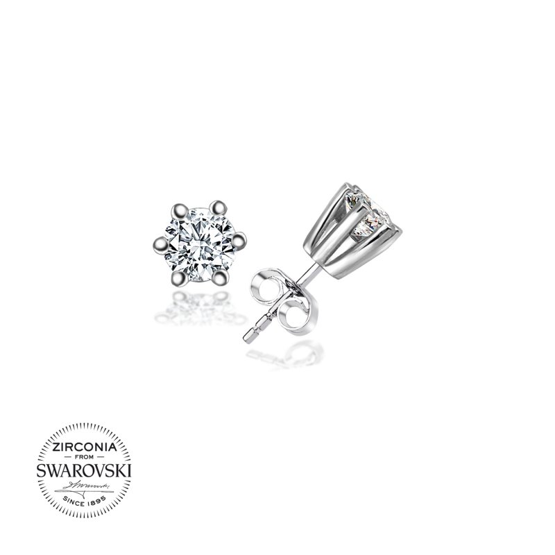 Swarovski%20Zirconia%20Solitaire%20Stud%20Earrings