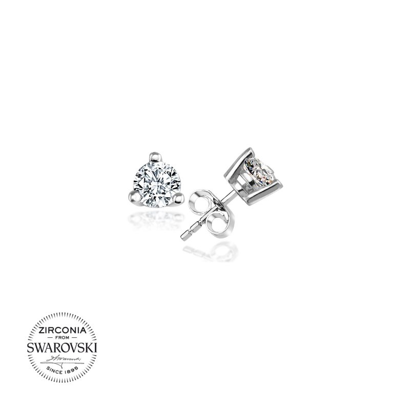 Swarovski%20Zirconia%20Solitaire%20Stud%20Earrings