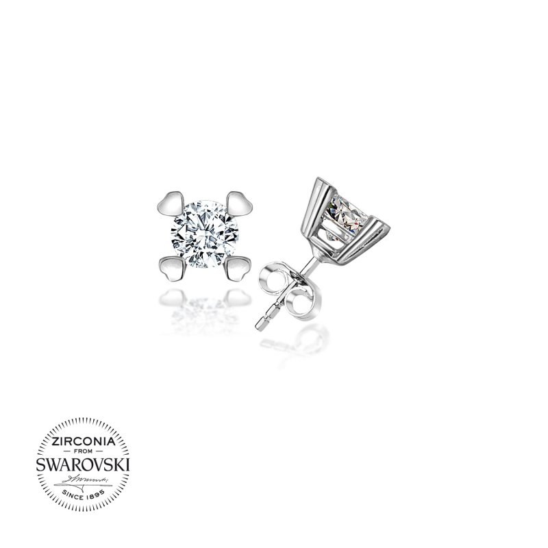 Swarovski%20Zirconia%20Solitaire%20Stud%20Earrings