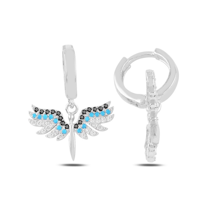 Angel%20CZ%20Huggie%20Hoop%20Earrings