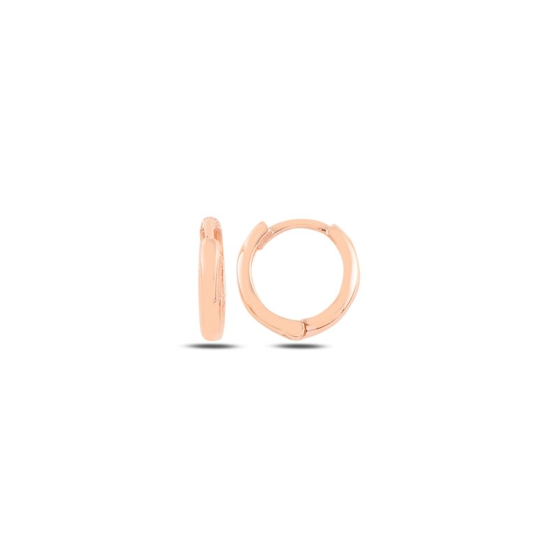 13mm%20Plain%20Hoop%20Earrings%20Rose%20Gold%20Plated