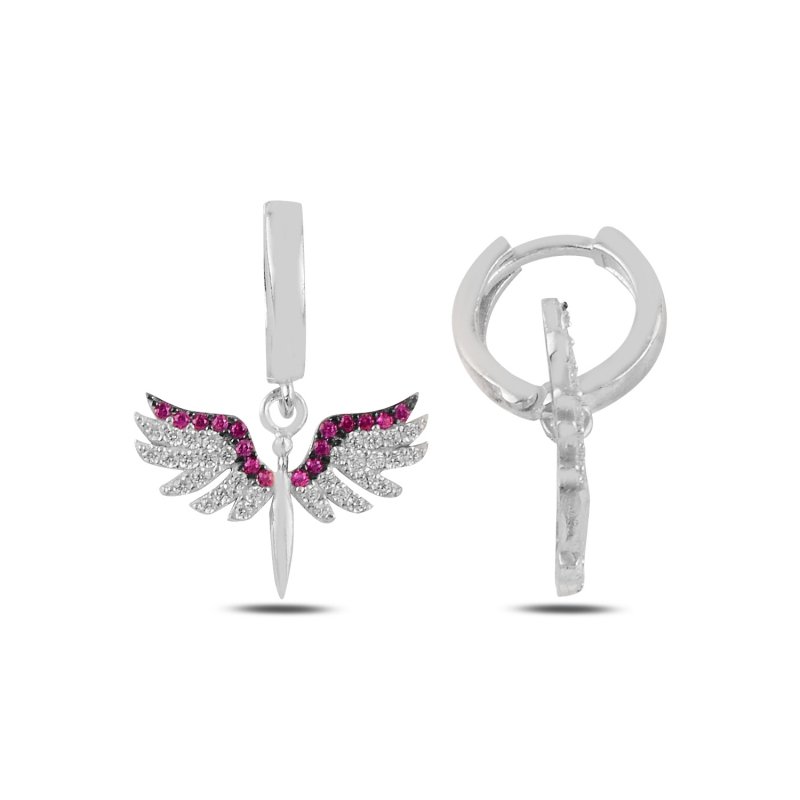 Angel%20CZ%20Huggie%20Hoop%20Earrings