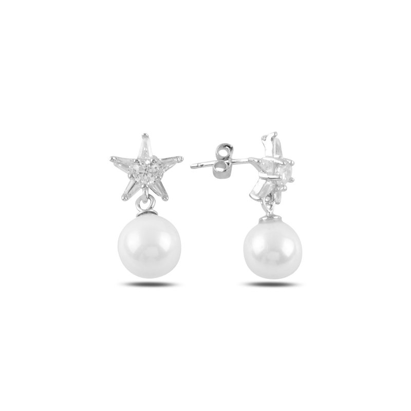 Dangle%20Pearl%20&%20Star%20CZ%20Earrings