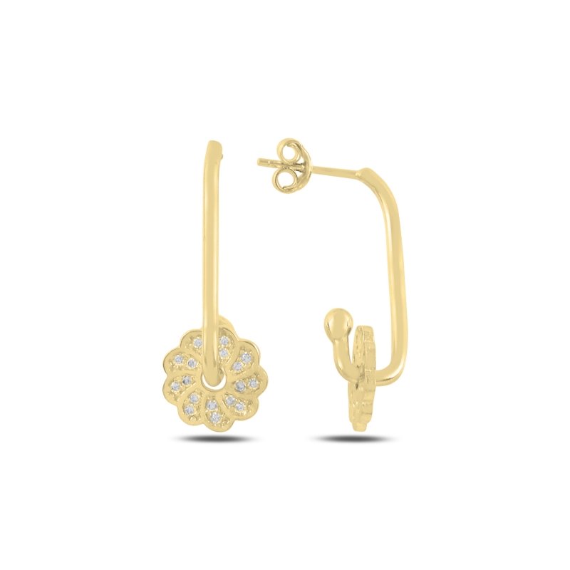 Flower%20CZ%20Earrings%20Gold%20Plated