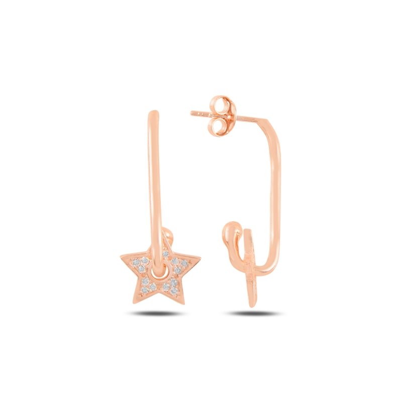 Star%20CZ%20Earrings%20Rose%20Gold%20Plated