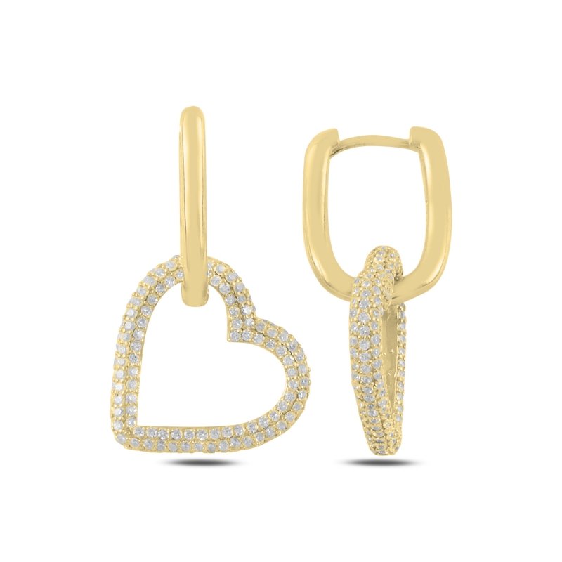 Heart%20Dangle%20CZ%20Earrings%20Gold%20Plated