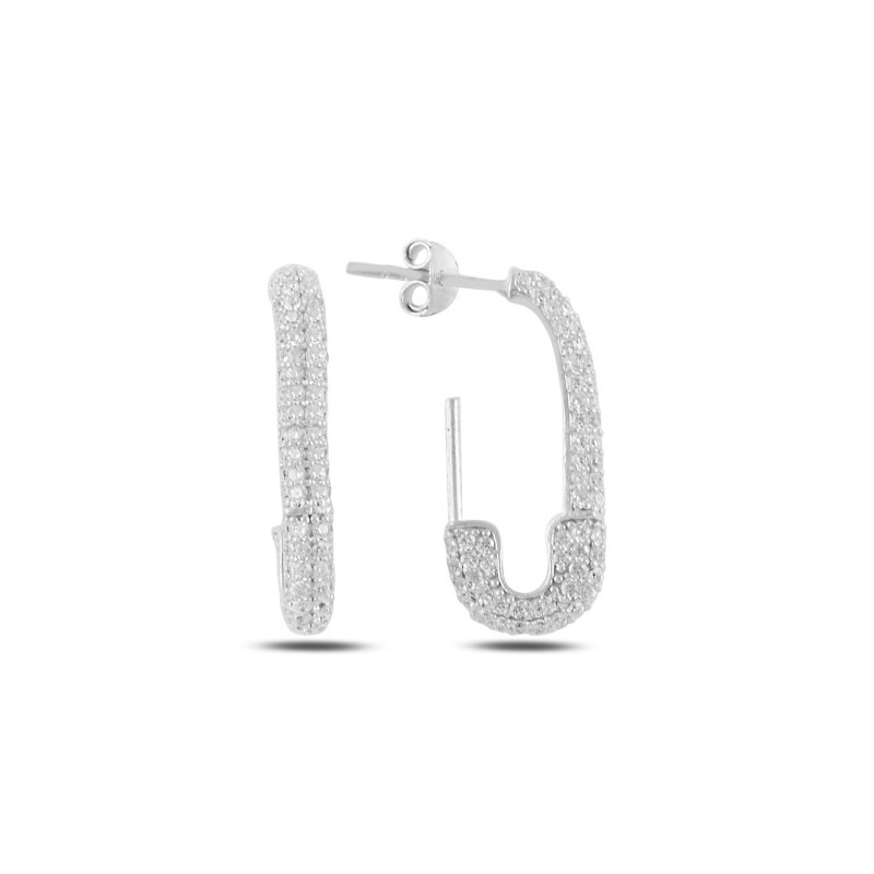 Safety%20Pin%20CZ%20Stud%20Earrings