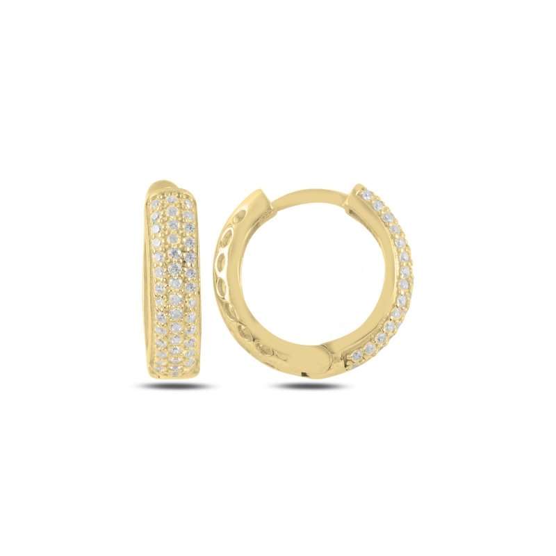 CZ%20Eternity%20Hoop%20Earrings%20Gold%20Plated