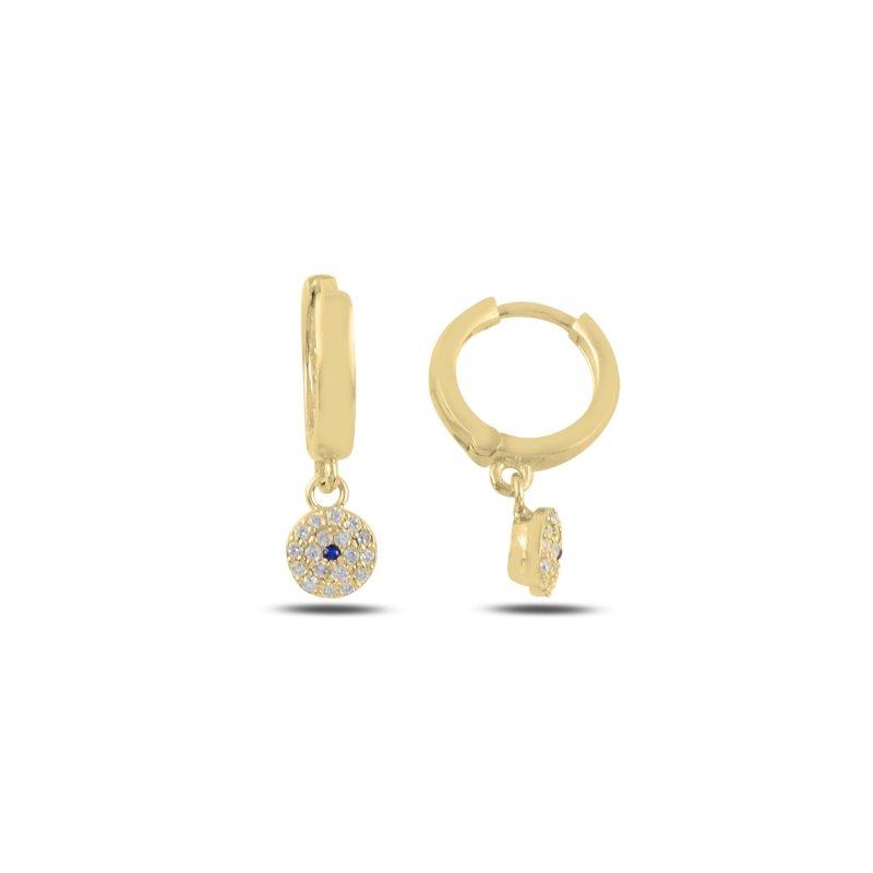 CZ%20Huggie%20Hoop%20Earrings%20Gold%20Plated