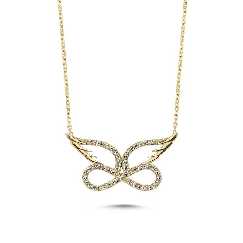 CZ%20Wing%20&%20Infinity%20Necklace-Gold%20Plated