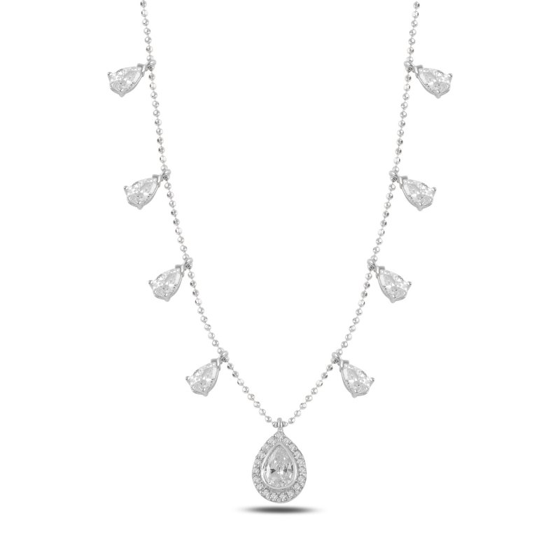 Teardrop%20CZ%20Dangle%20Charm%20Necklace