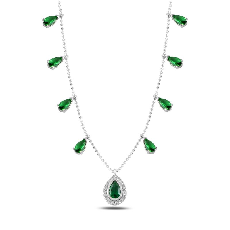 Teardrop%20Emerald%20CZ%20Dangle%20Charm%20Necklace