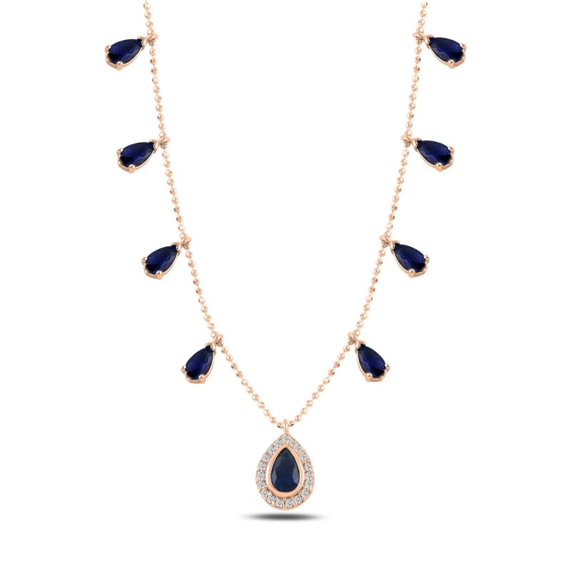 Teardrop%20Sapphire%20CZ%20Dangle%20Charm%20Necklace