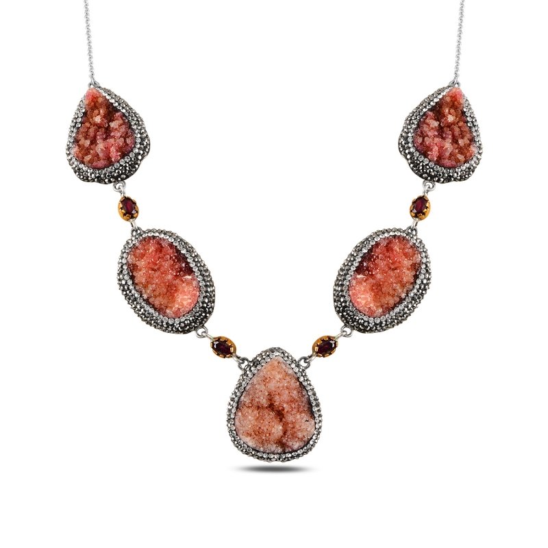 Druzy%20Ottoman%20Style%20Necklace