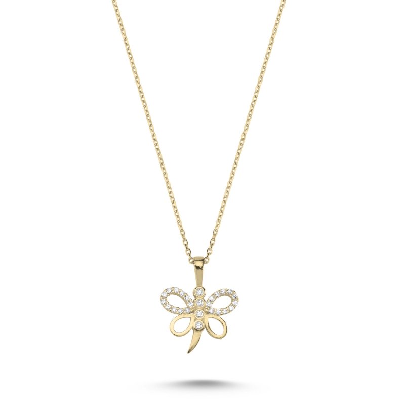 Butterfly%20CZ%20Necklace-Gold%20Plated