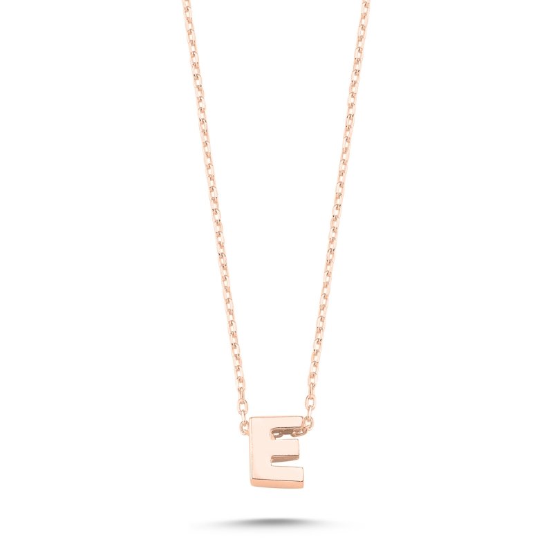 -E-%20Initial%20Necklace-Rose%20Gold%20Plated