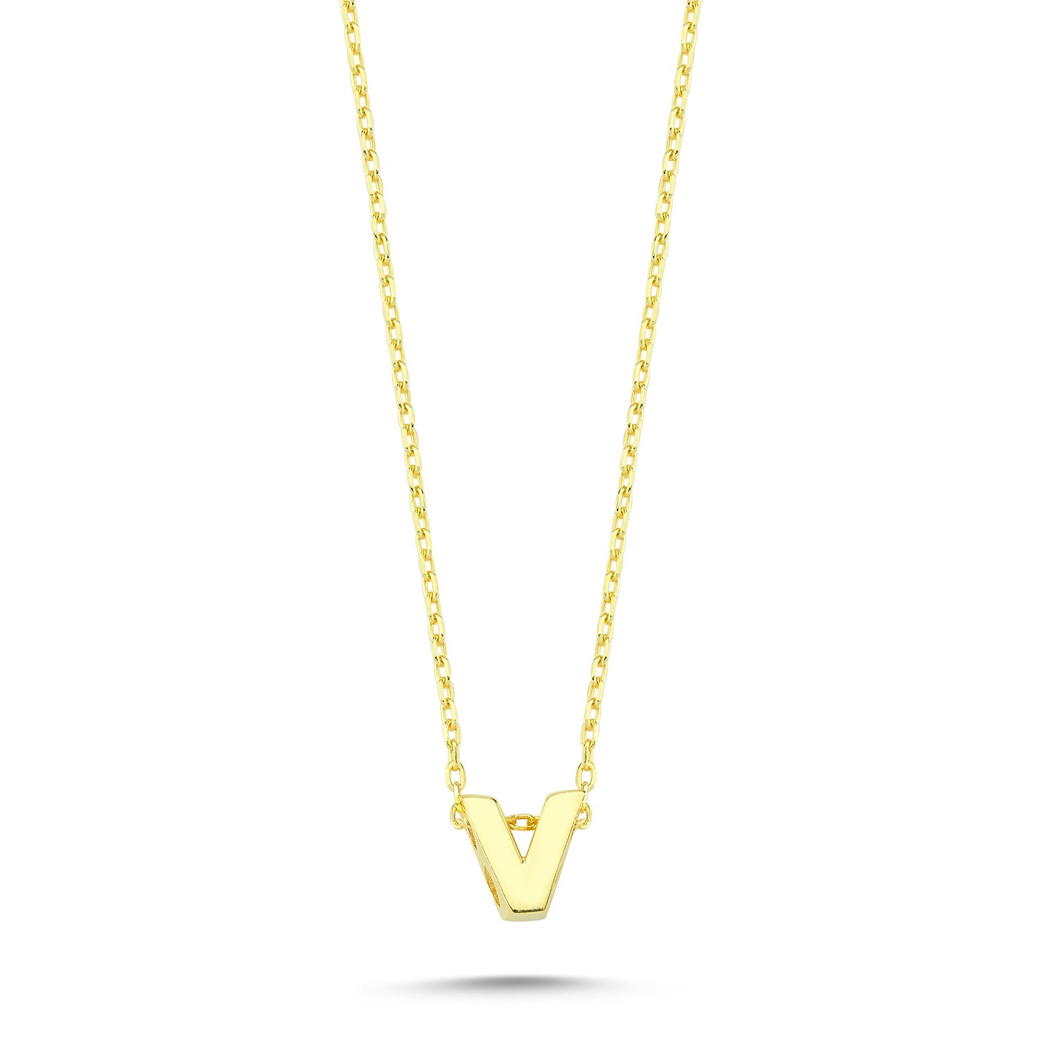 -V-%20Initial%20Necklace-Altın%20kaplama